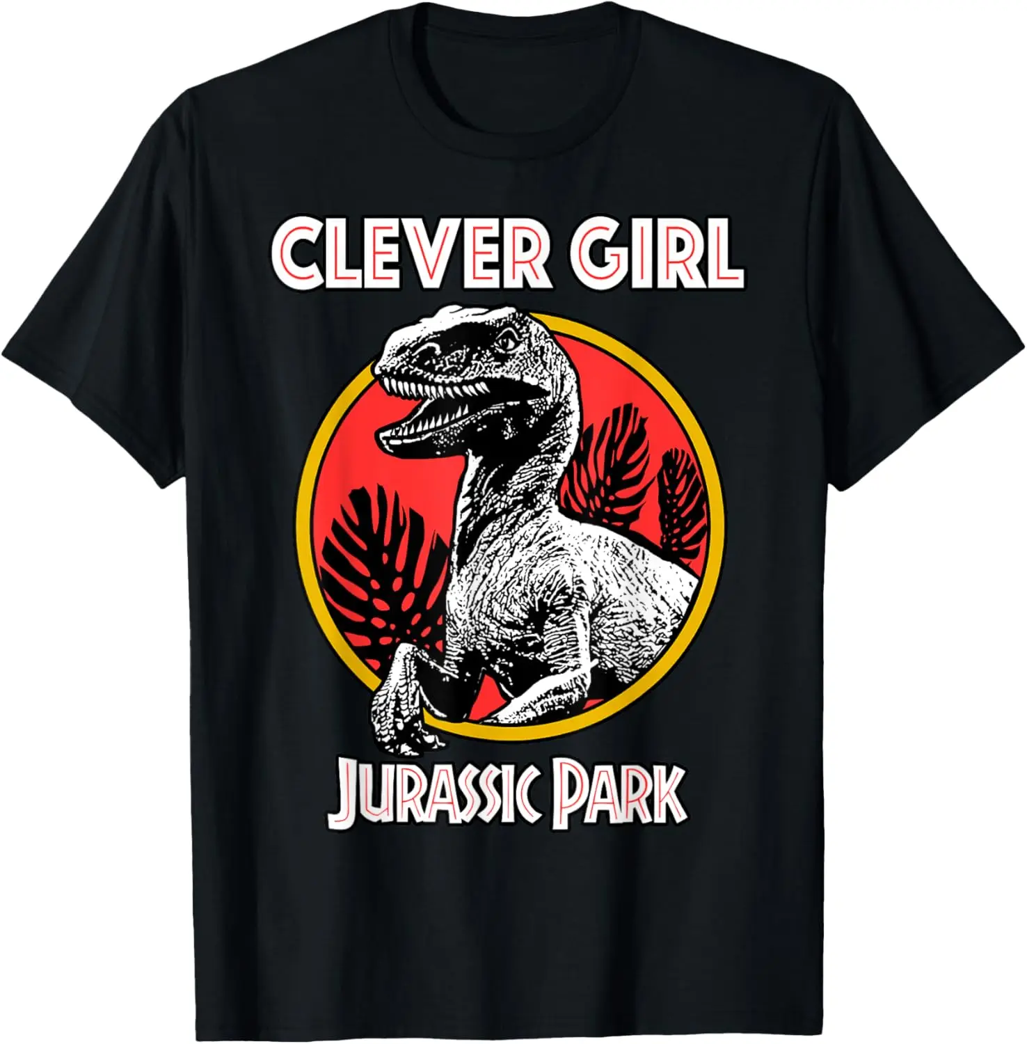 Jurassic Park Retro Raptor Clever Girl T-Shirt