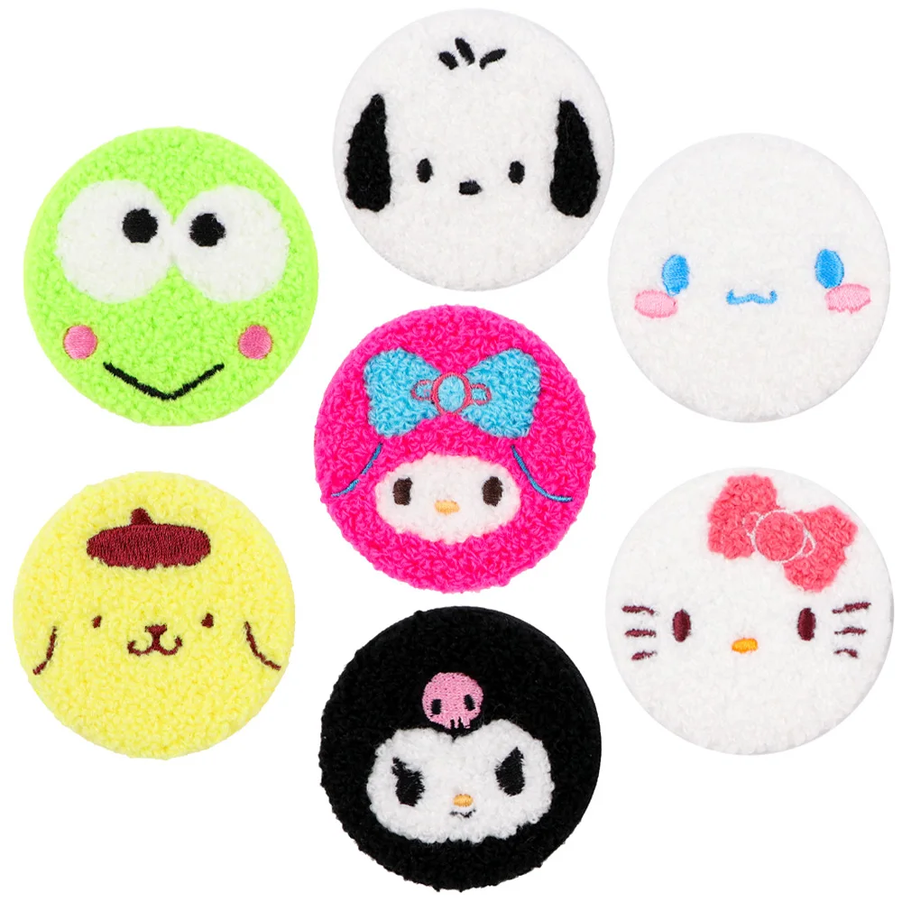 

Kawaii Lapel ButtonPins for Backpacks Metal Tinplate Pin Towel Embroidery Brooches Badges Fashion Jewelry Accessories Gifts