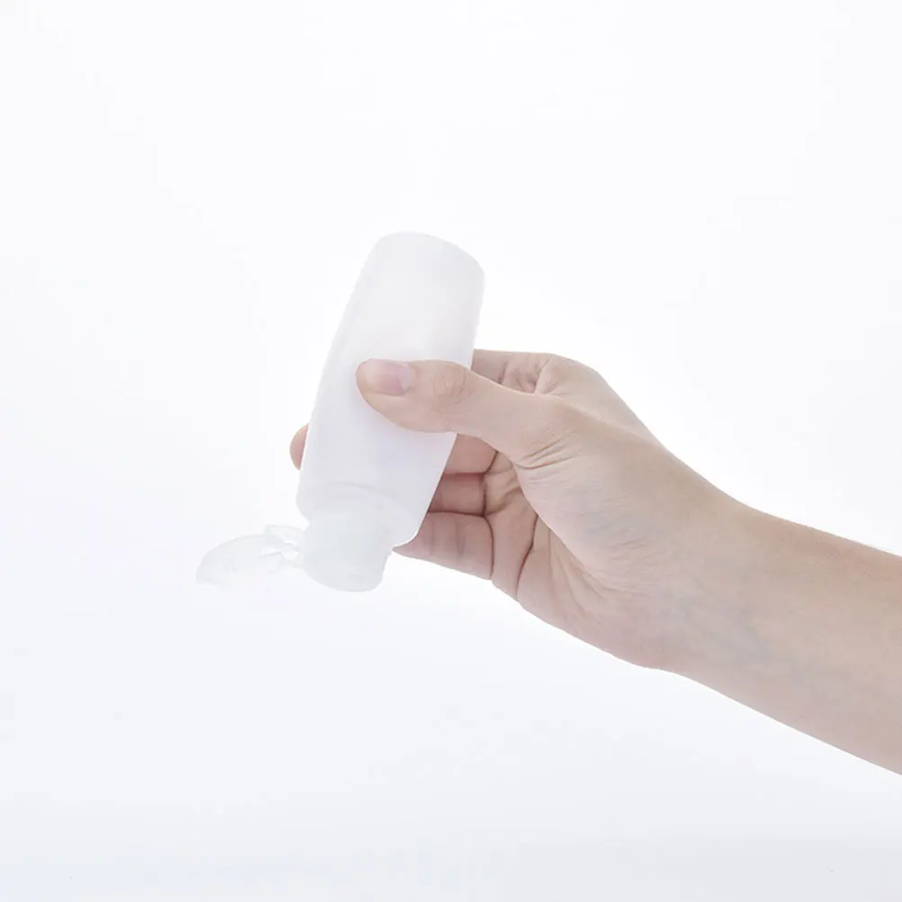 10 個フリップトップ空ボトル再利用可能なトラベルローションディスペンサーシャンプーコンディショナークリーム詰め替え可能なサブパッキング用