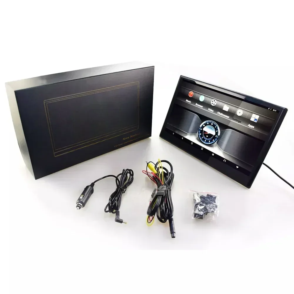 Original nagelneu! 13,3 Zoll Universal Smart TV Einheit Auto Kopfstütze Radio Android 8 Core 2 + 32G Rücksitz Unterhaltung