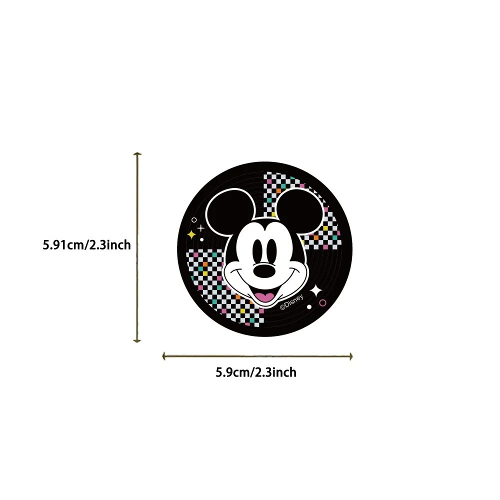 50PCS Disney Mickey Mouse Officially Licensed Vinyl Stickers Friends Waterproof Cartoon Gifts for Water Bottles Laptop Bumper