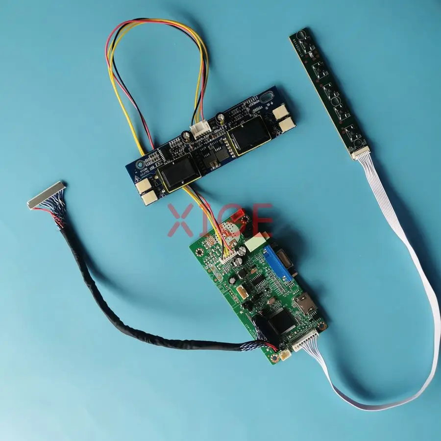 

For HSD250MUW2 LM250WF1 M270HW01 M270H1 Monitor Controller Drive Board DIY Kit HDMI+VGA LVDS 30-Pins 4-CCFL 1920*1080 1920x1080