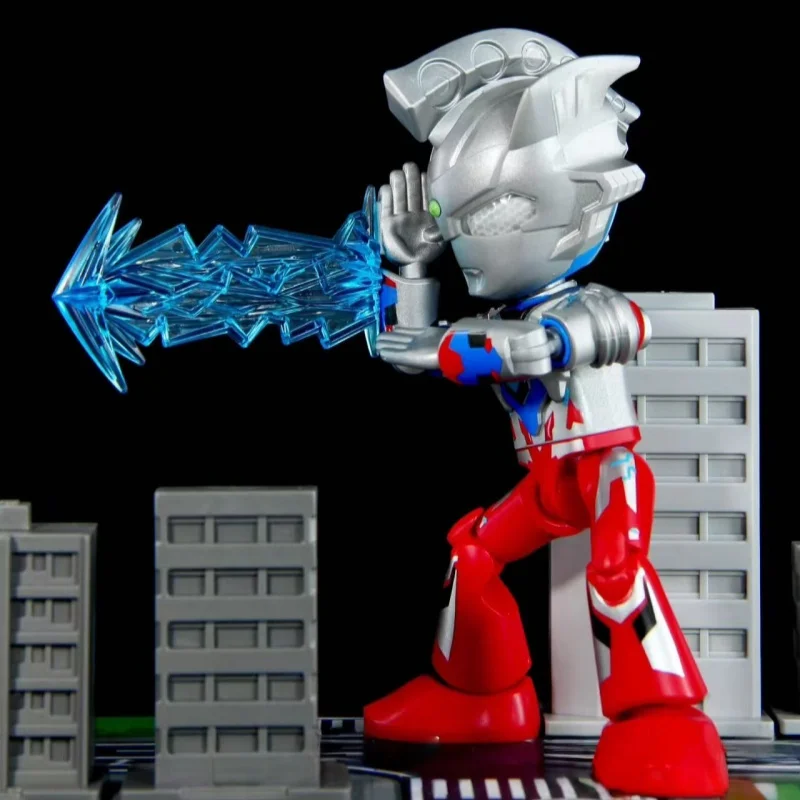 BLOKEES Ultraman Assembling Building Blocks Magic Edition Zero Tiga Blazar Mobile Model Collection Ornaments Toys Gifts