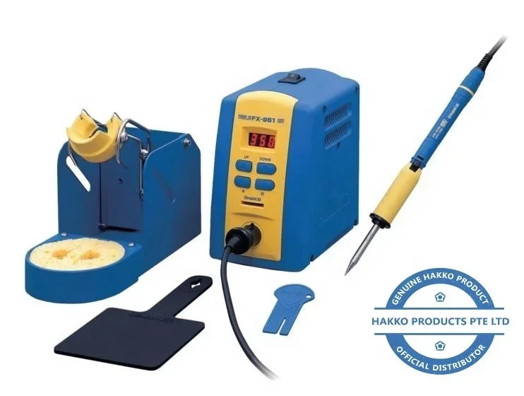 Digital 75W Soldering Station FX951 HAKKO ORIGINAL FX-951 High Power Solder Station Lead Free ESD Safe T12 Soldering Iron