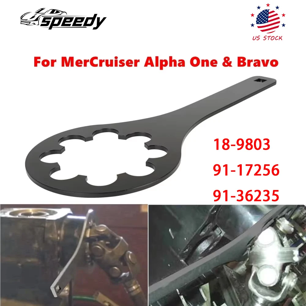 

Черный 18-9803 91-17256 91-36235 90100 Гаечный ключ для фиксатора подшипника Инструмент для Alpha Gen 1 Alpha Generation ll MC1 Bravo 1