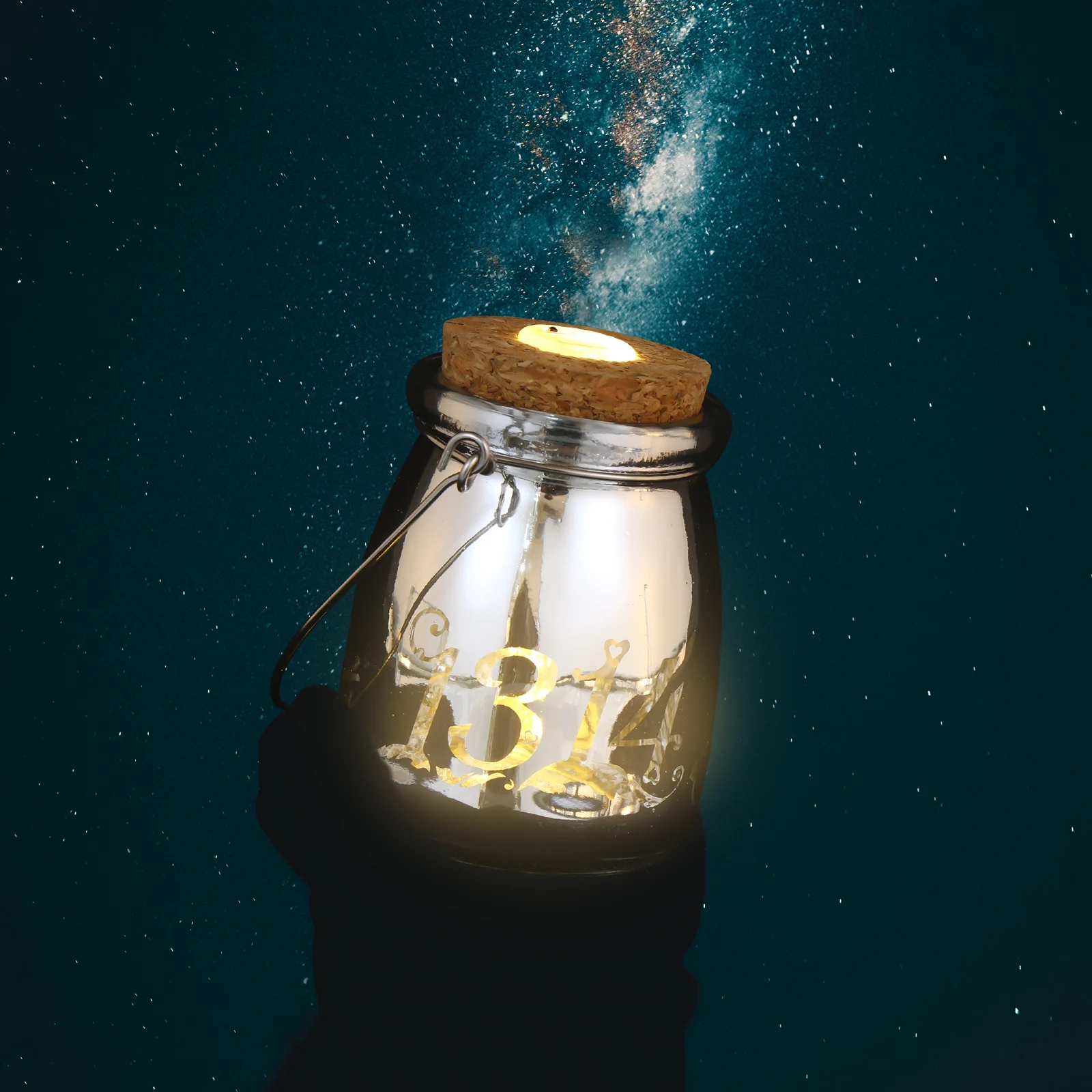 

Bottle Jar Mini Decorative for Home Party DIY Gifts Jar Romantic Atmosphere