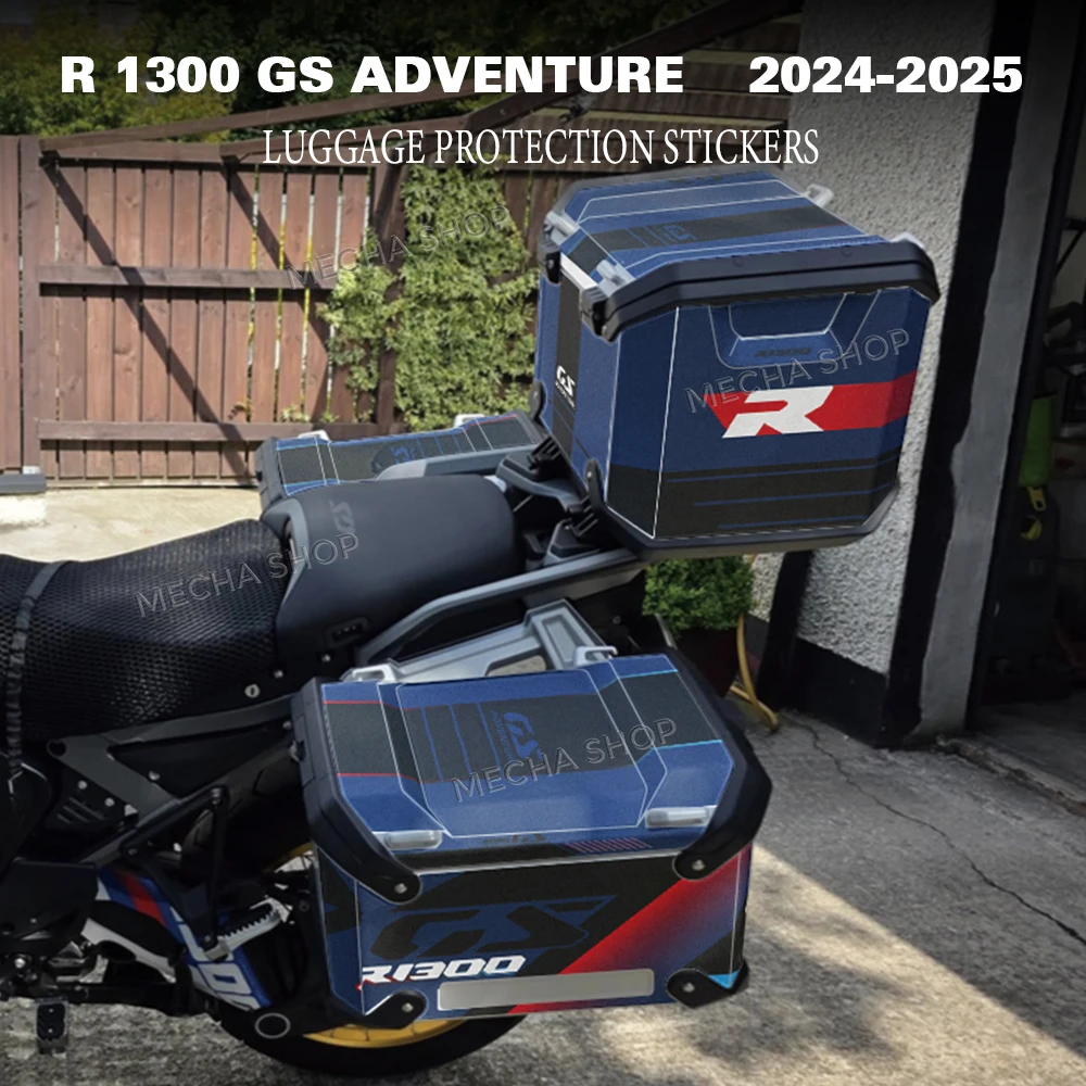 

Для R1300GSA GS 1300 Adventure GSA 1300 протектор 2024 2025 2026 наклейки на чемодан мотоцикла защитная наклейка