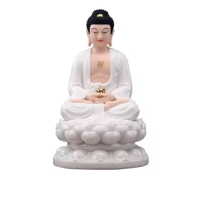 

1pcs Household Buddhist Tabletop Ornaments, Statue of Shakyamuni Buddha, Home Decoration Accessories