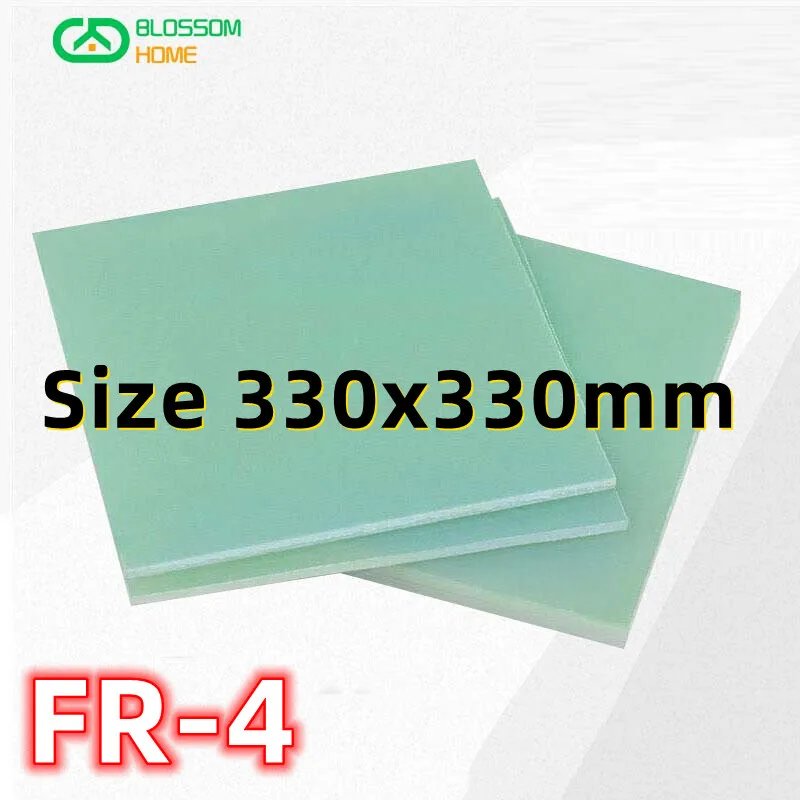 330x330mm 3D Printer FR4 Fiberglass Sheet Light-green Epoxy Plate 3240 FR-4 Epoxy Resin Board Glass Fibre Free Shipping