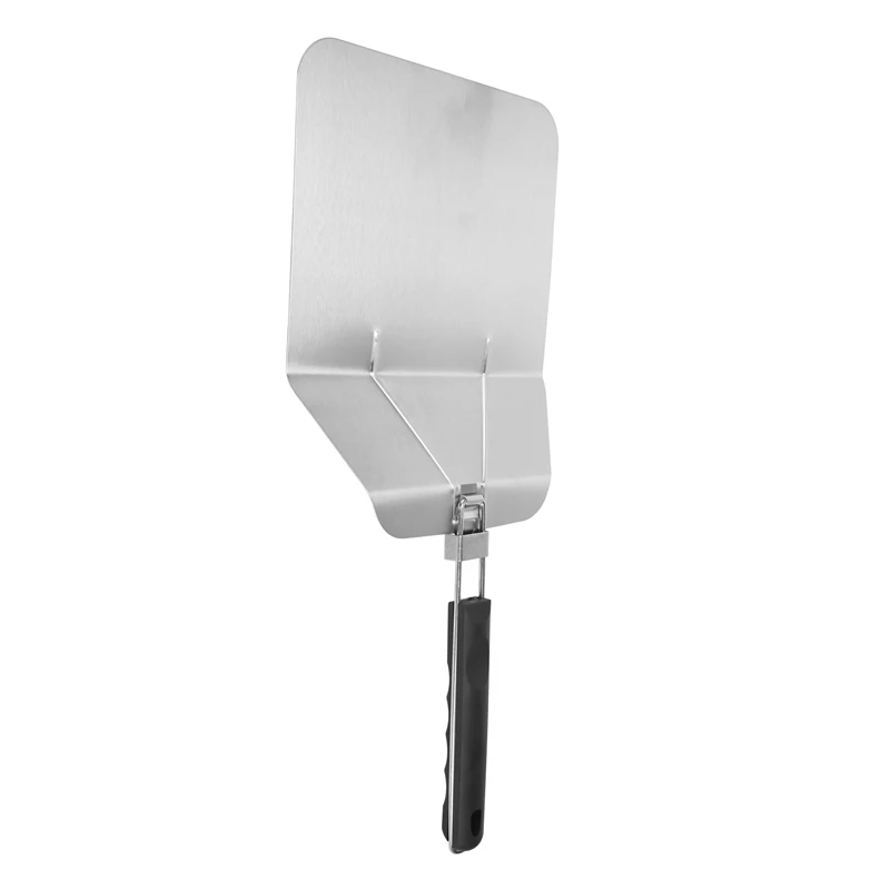 

Pizza Shovel Stainless Steel Pizza Peel With Folding Handle For Homemade Baking Pizza Safe Transfer Of Cake Shovel