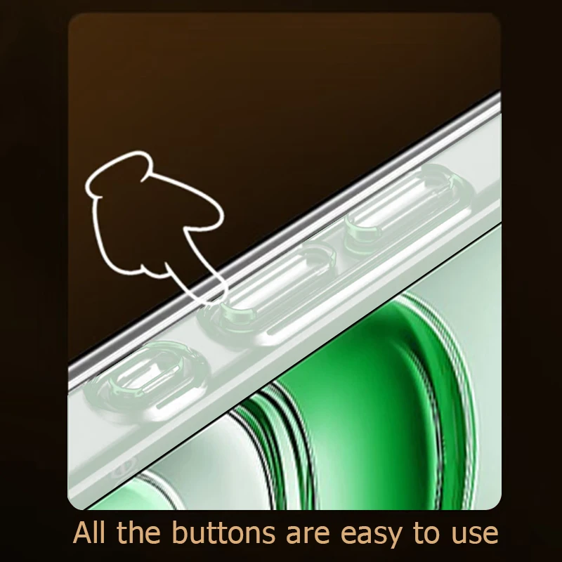 شاتيربروف واضح جراب هاتف ل Realme C75 C73 C67 C65 C55 C71 C61 C63 C 75 73 67 65 55 71 61 63 4G 5G الغطاء الخلفي الشفاف