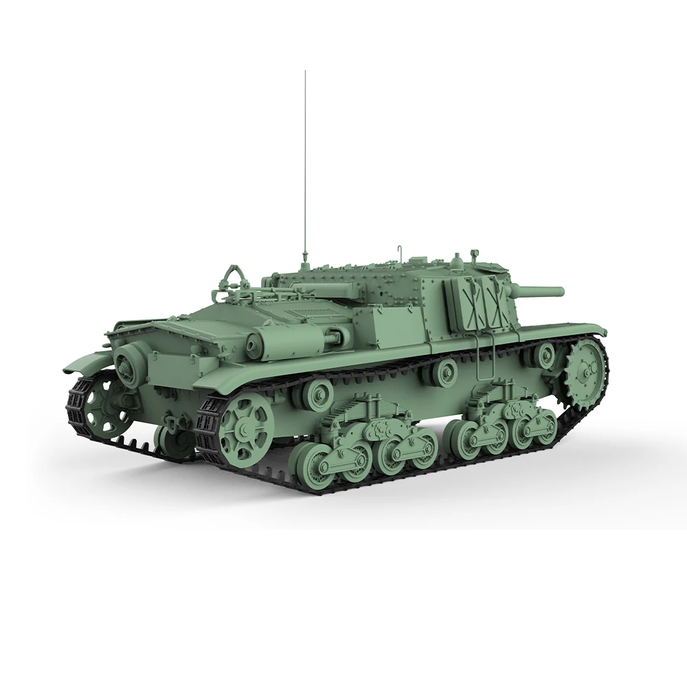 SSMODEL 72689 1/72 3D печатная модель смолы Вооружённые силы Италии Semovente 75/34 M42 САУ