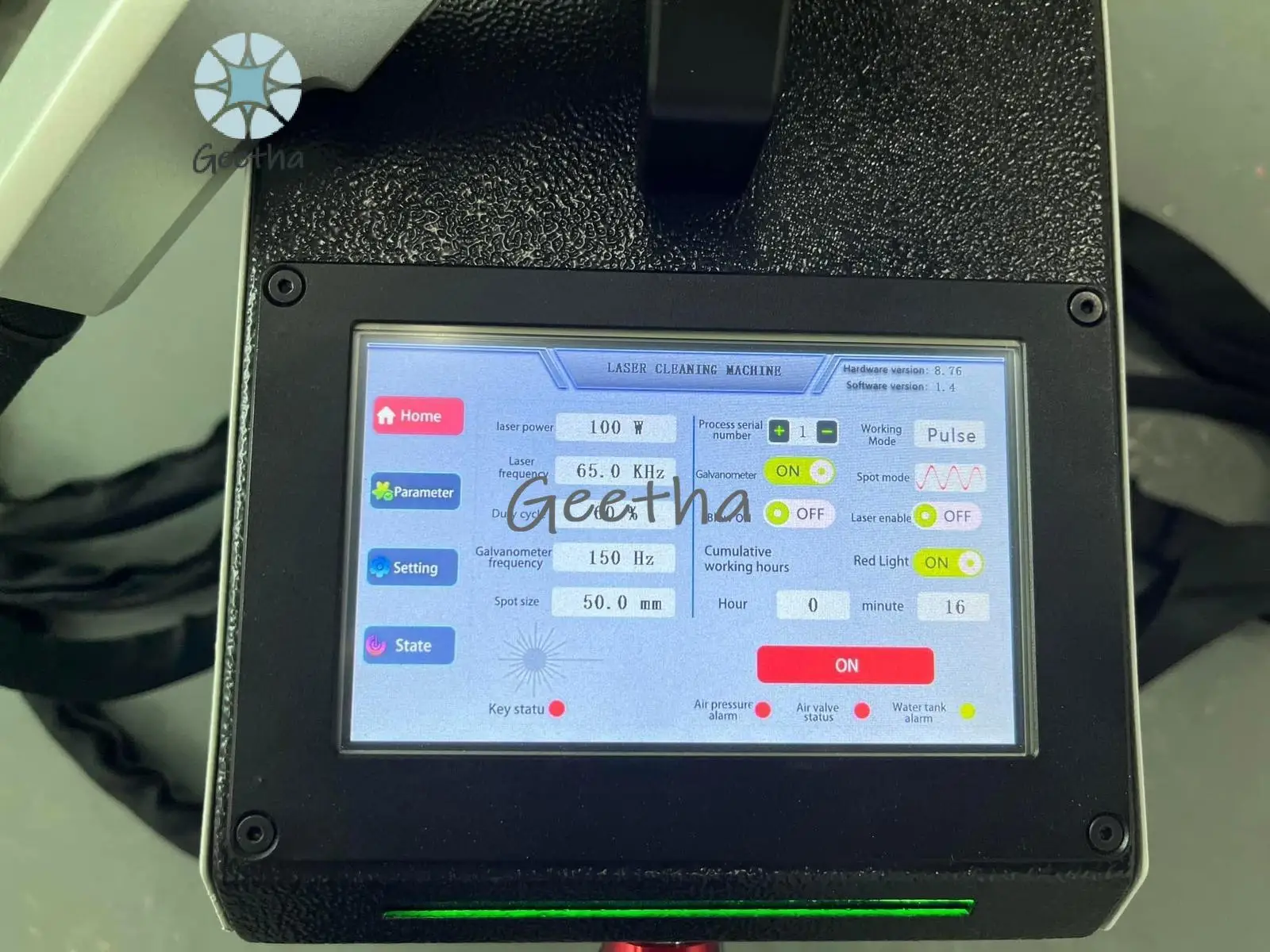 100W 200W 300W 500W 1000W Pulse Fiber Handheld Laser Cleaning Machine for Paint Rust Removal