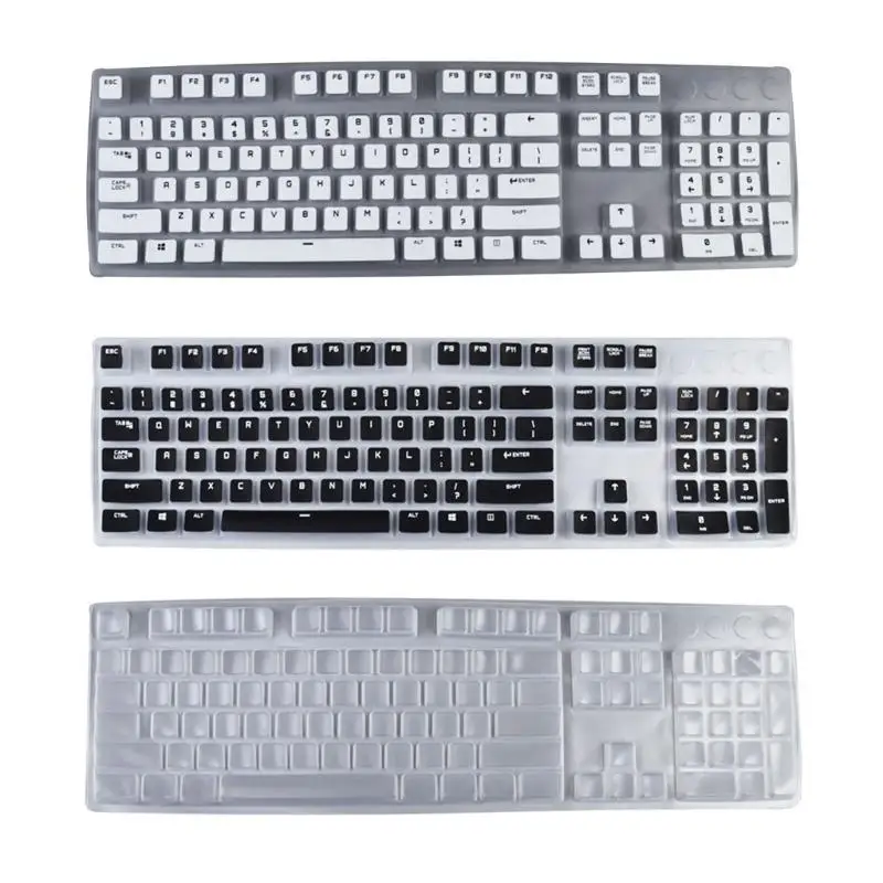 Y1UB Easy to Clean Silicone Keyboards Film for G610 G512 G810 G213 Delivers Long Durability and Enhanceds Usability