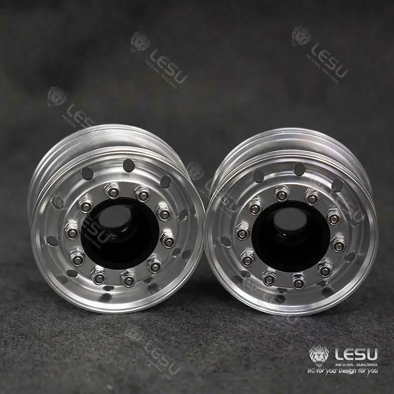 

Metal LESU Front Wheel Hub Bearing RC 1/14 Tractor Truck Tamiyay Dumper Trailer Outdoor Toys TH16391