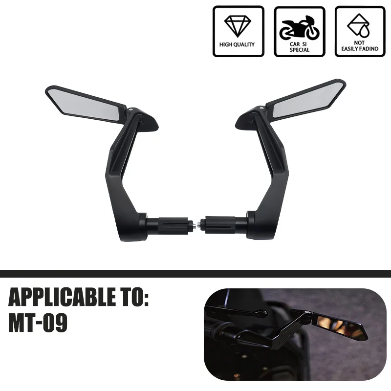

Handlebar Foldable Rearview Mirror For Yamaha MT 09 SP MT09 MT-09 MT-07 Aluminum Alloy Front Brake Lever Clutch Lever Protection