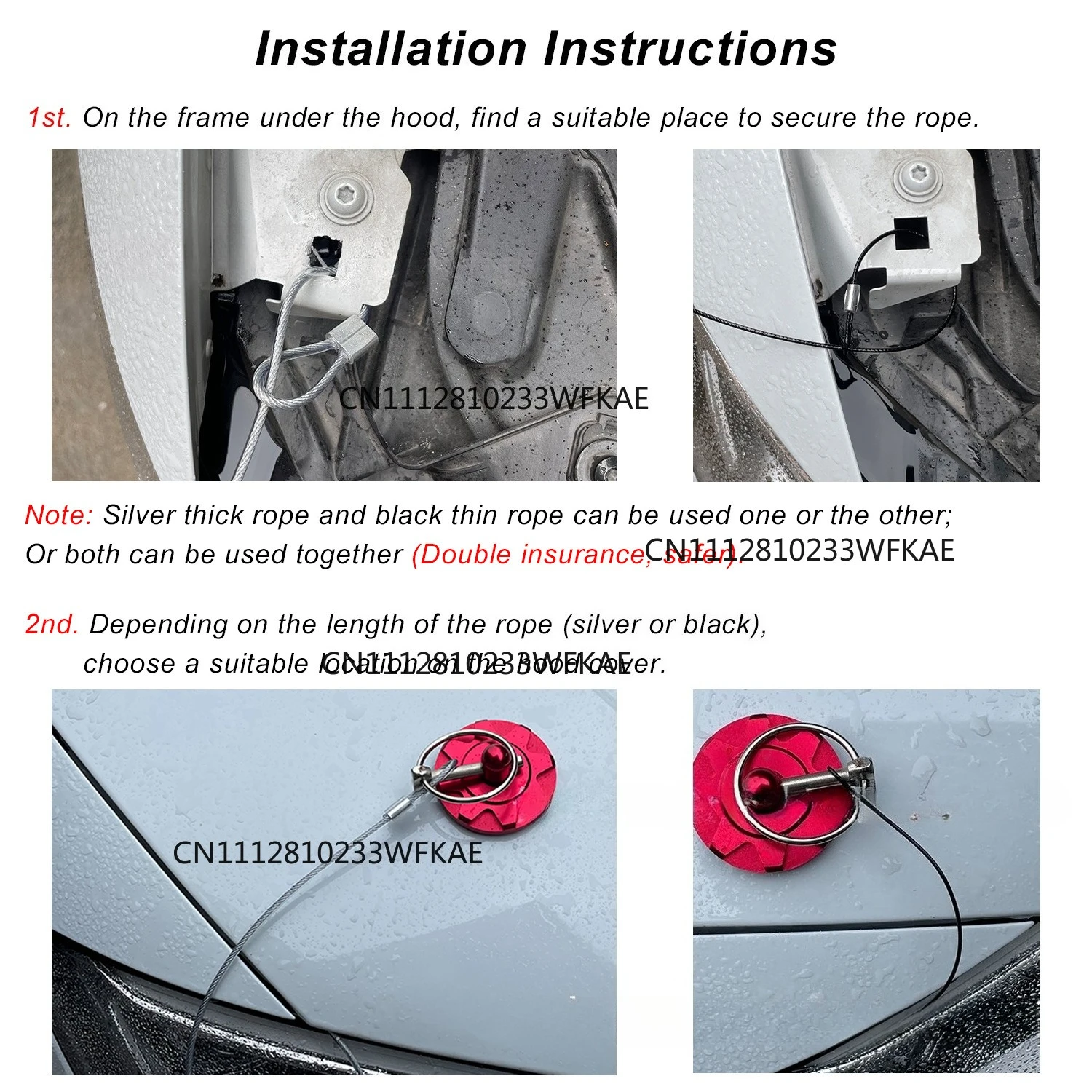 Hot-selling universal modified exterior accessories, wire drawing machine cover lock aluminum alloy CNC