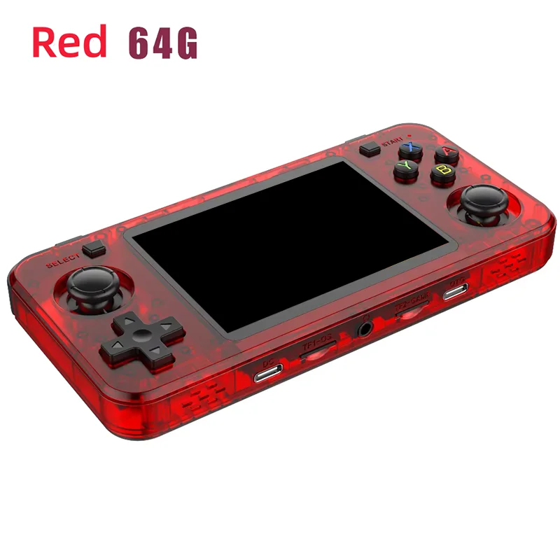 Nostalgic Console de jeu portable avec écran HD de 3,5 64 Go intégré plus de 10 000 jeux système Linux Open Source Batterie 3500 mAh Portable Rétro Arcade Mini Portable pour enfants Nostalgic Console de jeu portable avec écran HD de 3,5 64 Go intégré plus de 10 000 jeux système Linux Open Source Batterie 3500 mAh Portable Rétro Arcade Mini Portable pour enfants