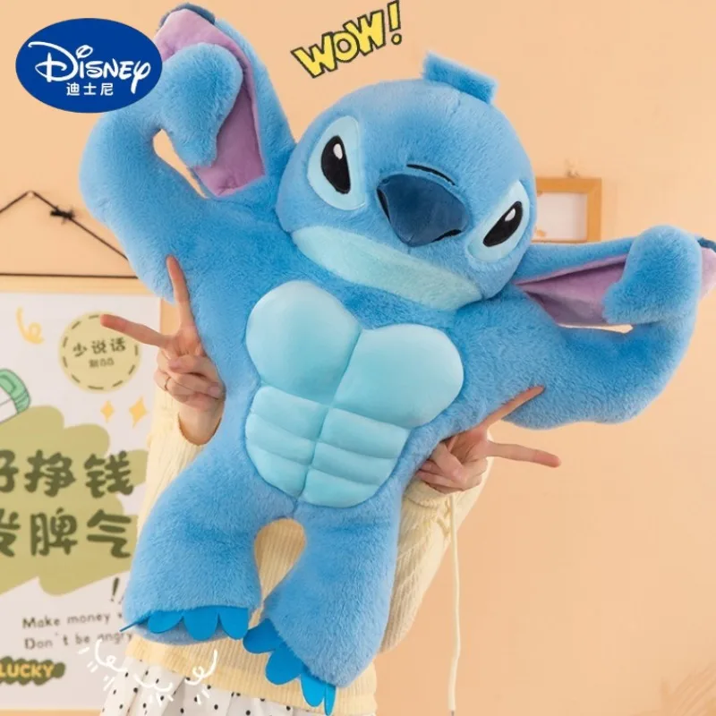 40/55/70Cm Big Size Gespierde Stitch Kawaii Anime Pluche Gevulde Pop Disney Cartoon Knuffels Kinderen kussen Vakantie Geschenken