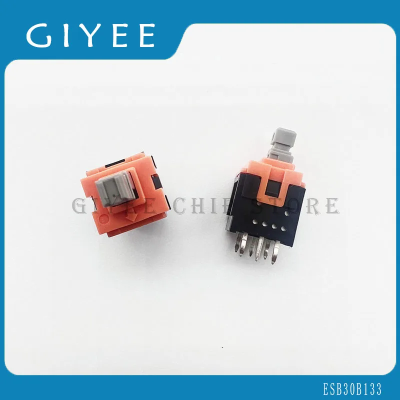 5PCS/LOT ESB-30B133 ESB30B133 Press the touch button switch self-locking 10 * 10.9 * 20.5 double row 6 feet