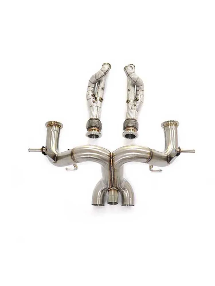 HMD Exhaust System Stainless Steel Performance Catback full sets for Lamborghini Aventador LP740 6.5without valve