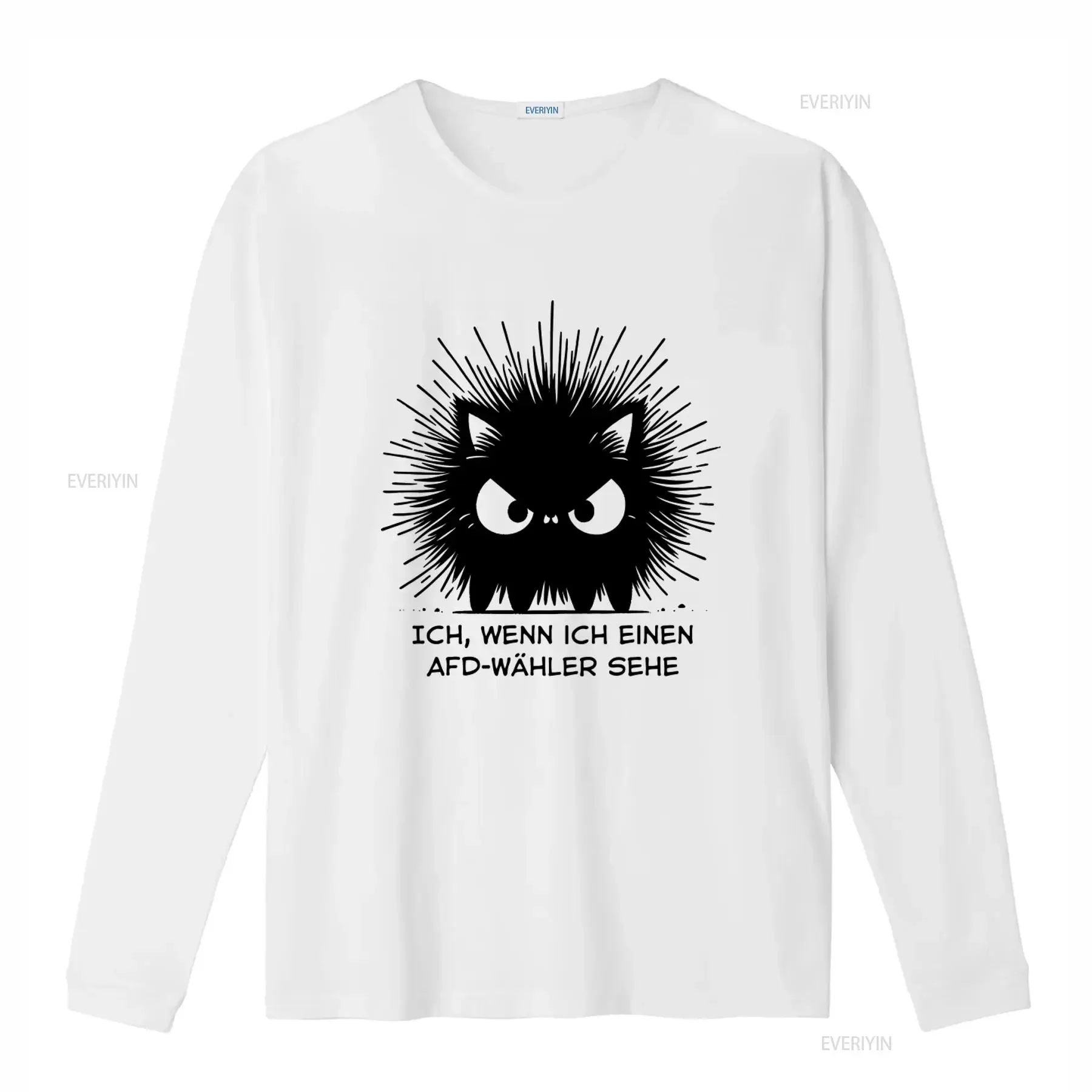 Anti Afd Katze T Shirt Ich Wenn Einen Wähler Sehe Protest Demo Gegen Rechts Nazis Fckafd Noafd Deutschland 484Apt2 vintage
