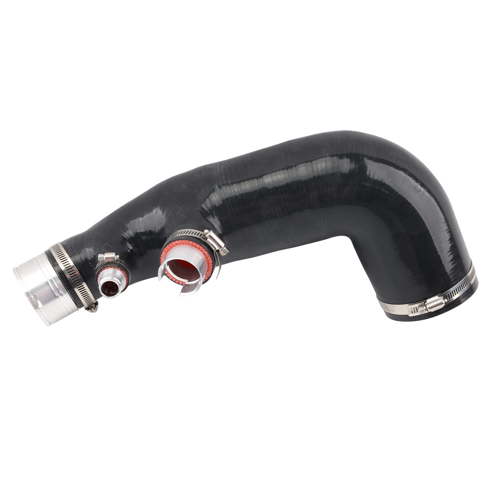 B48 TURBOCHARGER Selang Saluran Masuk Udara untuk 2019 + F30 G20 G30 2.0L L4 TURBO 320i 330i 420i 430i dengan adaptor aluminium