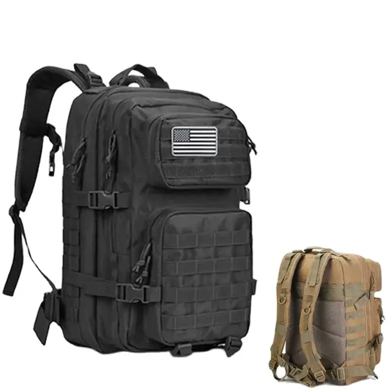 

50L Army Military Tactical Backpack Men's Travel Large Capacity Rucksacks Men Waterproof Outdoor Sports Multi-functional Bags