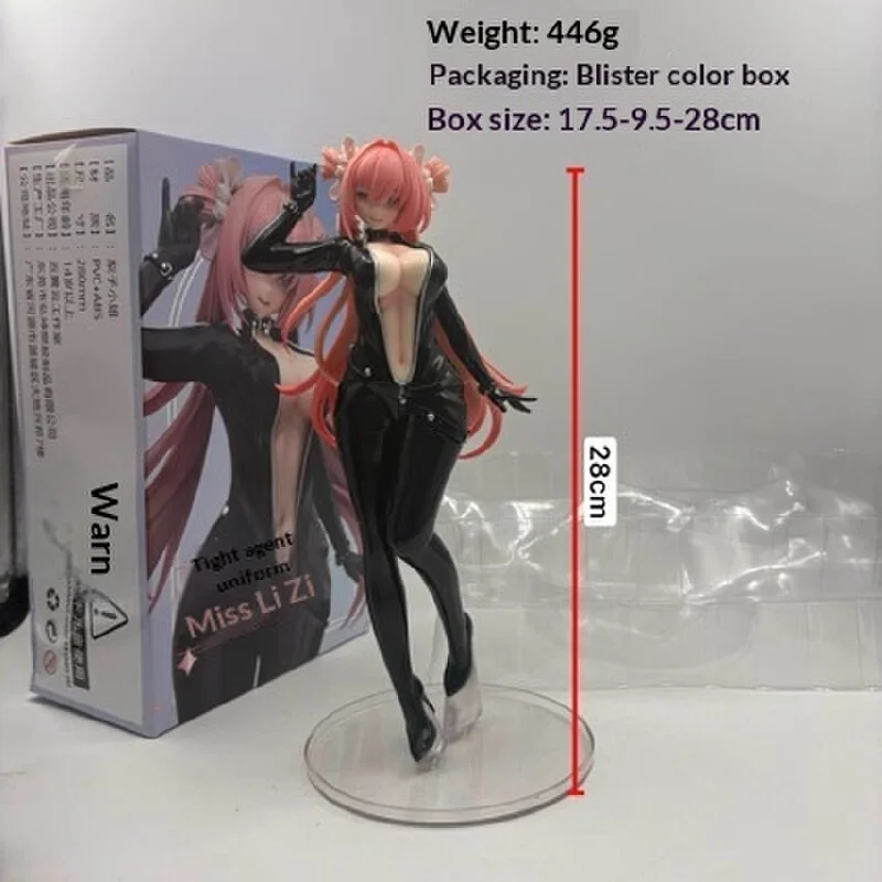 

Elegant Agent Riko Figure by Yun Yi Yun Original Soft Touch Paint Matte Finish High Quality Anime Statue Collectible