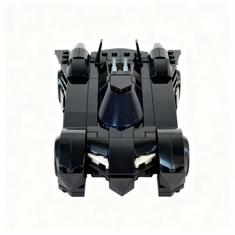 321pcs MOC Beware The Batmansed Batmobile Super Heroes DCD Model Building Blocks Construction Toys Festival Gift DIY Education