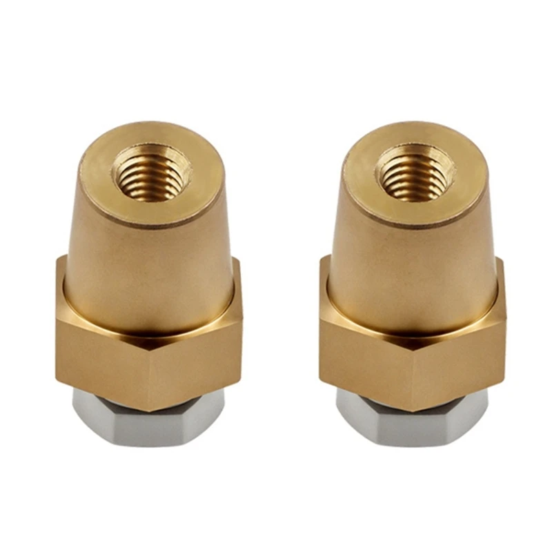 Q39F Brass Car Battery Terminal Wire Cable Clamp Top Quick Wiring Terminal Positive And Negative Poles Electrical Connector