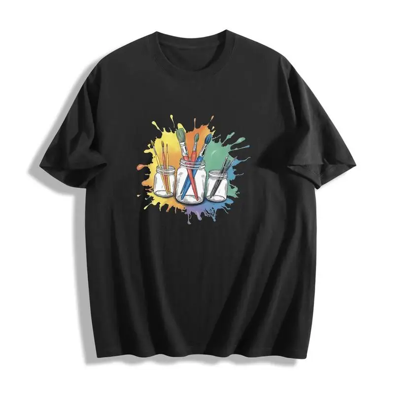 

Favorite Cotton Tee - Seamless Stretch Fabric, Non-Shrink Crew Neck, Basic But Quality Funny Graphic Tees,oversized Tshirt Women