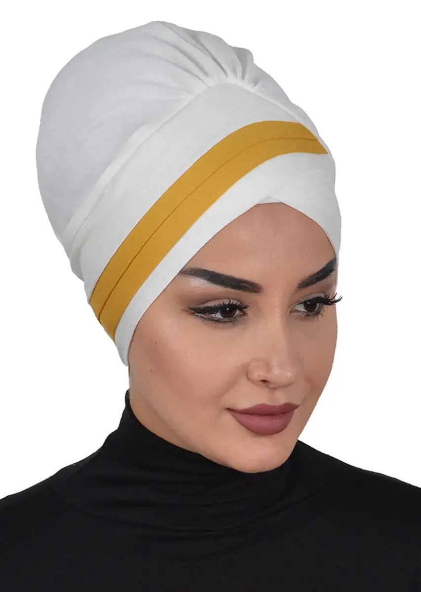 Doppel farbige gekämmte Knochen creme