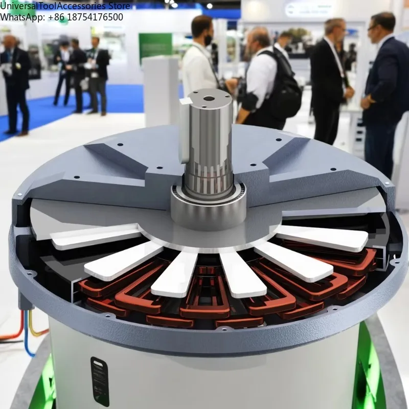10kW 150rpm low-speed vertical wind turbine coreless permanent magnet generator