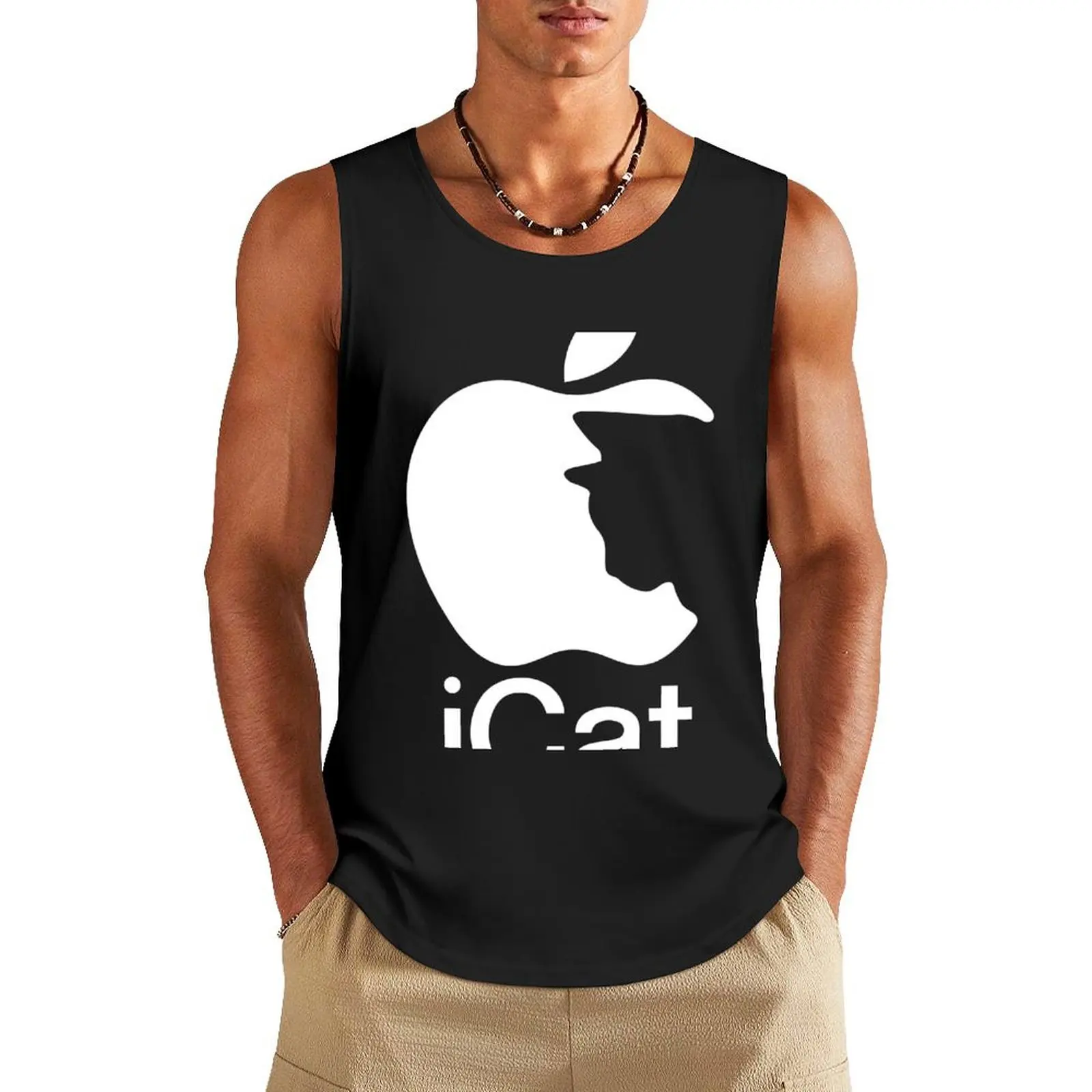 

iCat Tank Top sleeveless shirt man cool things sleeveless vest men