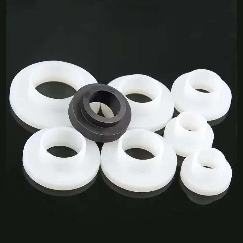 T-Shaped Nylon Washer M2M3M4M5M6M8-M16 Nylon Transistor Gasket Insulation Spacer Seal Groove Ring Bushing Screw Thread Protector