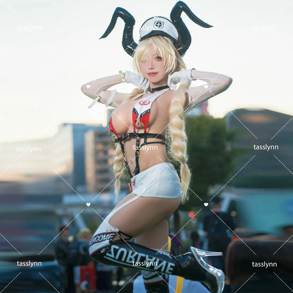 

Anime Azur Lane Owari Cosplay Costume Owari Motorcycle Suit Owari Racing Suit Dishwasher Design Anime Cosplay Halloween Costumes