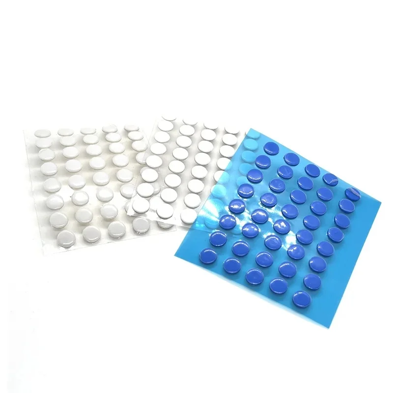40Pcs 6.5mm Diameter And 0.8mm Thickness Small Dots Universal Mouse Skates For Logitech Rubberized Mouse Foot Glide Feet Sticker