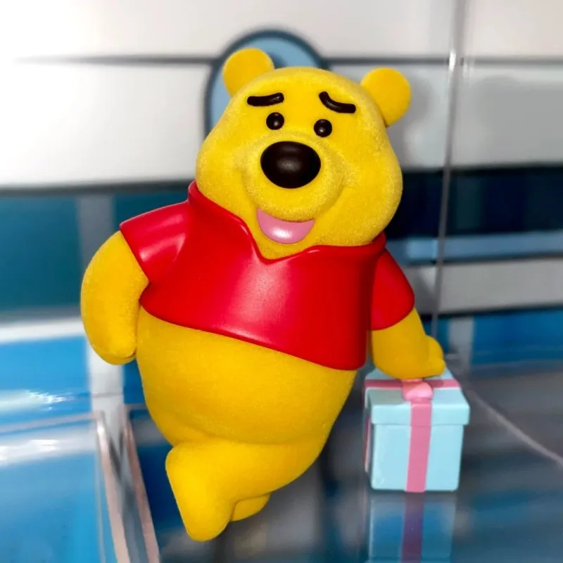 

New Genuine Disney Winnie The Pooh Funny Faces Series Blind Box Figurine Decor Ornaments Toys Mystery Box Birthday Gift