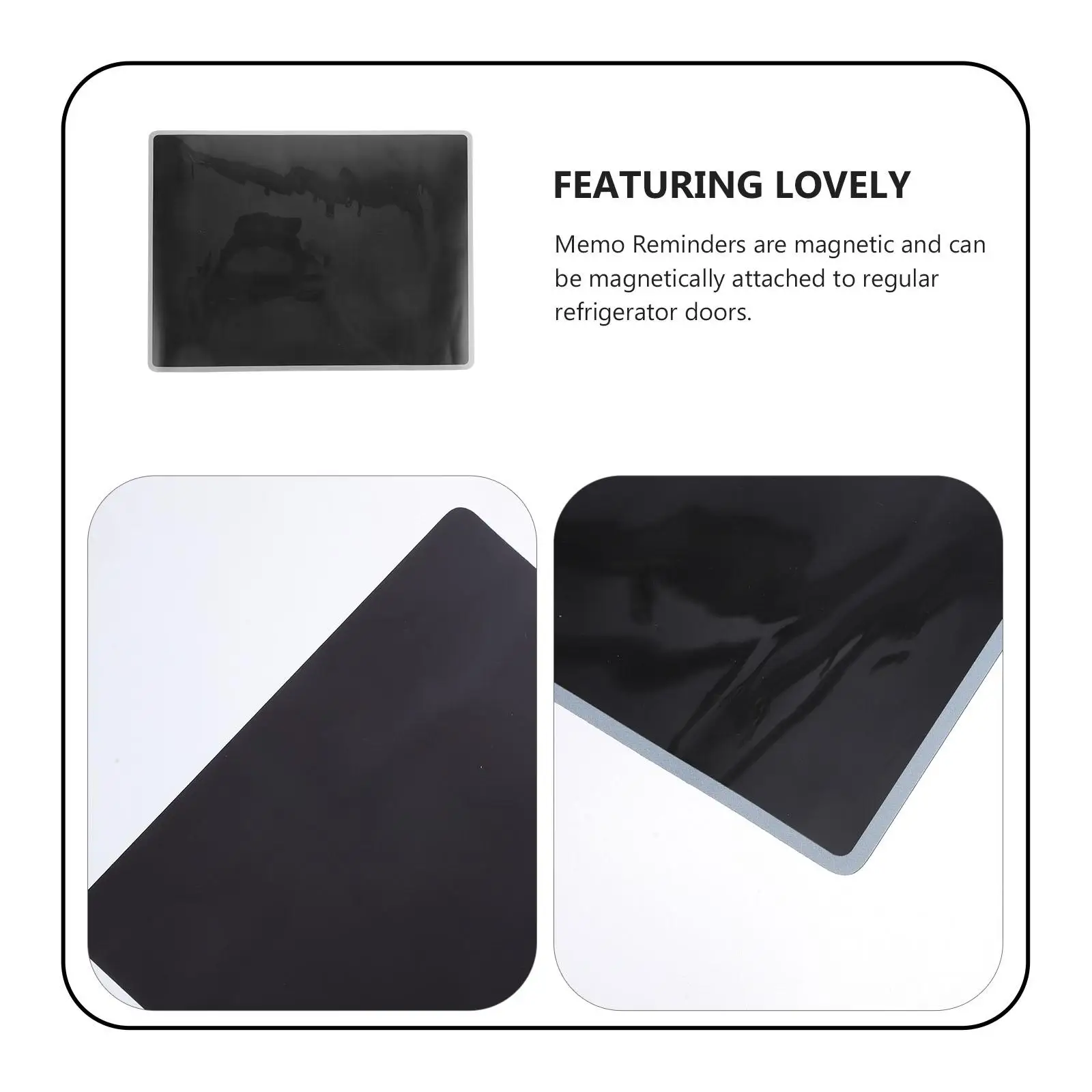 Magnetic Whiteboard Sticker Fridge Dry Erase Refrigerator Board Planner Mini Size Reusable VJ0419 Small Kitchen Planning Note