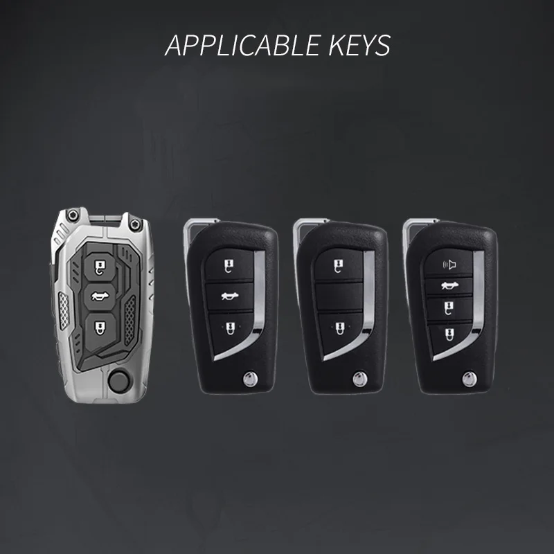 Car Remote Key Cover Case For Toyota Camry RAV4 Forturner Hilux Auris Corolla Avensis Verso Yaris Aygo Scion TC IM Shell Fob
