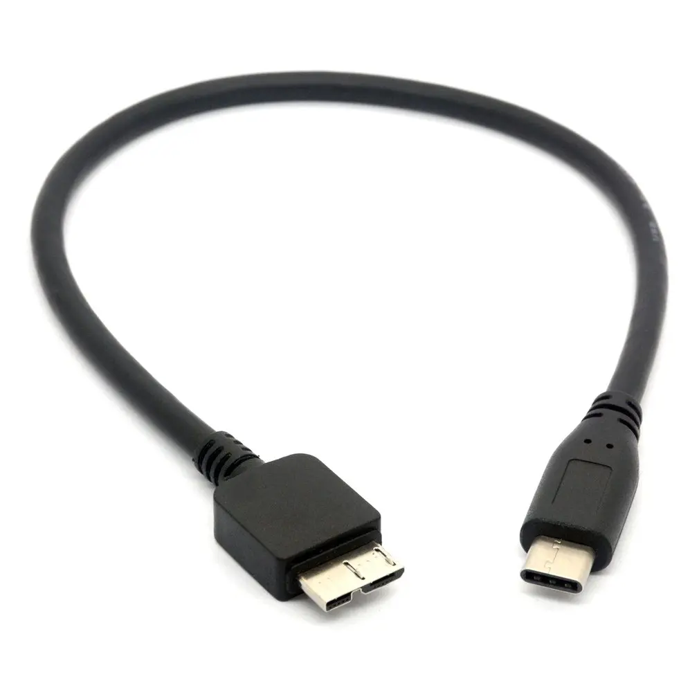 

Hot USB C to Micro USB Cable Type C to Micro for HDD Hard Disk Male to Male Data Transfer Charging Cable Dropshipping Wholesale
