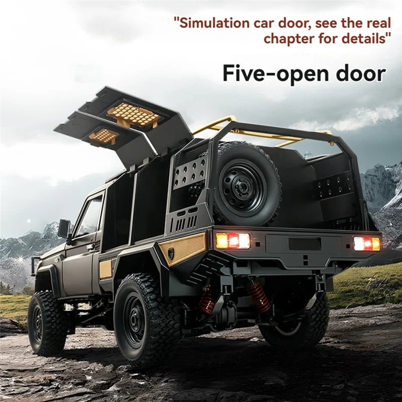

DELAM-2.4G Full Scale Pickup Short Truck 4WD Climbing Car RC Car Remote Control For MN MODEL MN82S 1:12