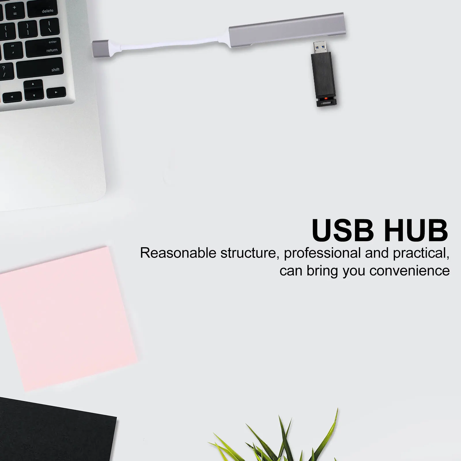 

4-портовый USB-концентратор из алюминиевого сплава 3,0, разветвитель расширения данных, мультиинтерфейс, передача игровых файлов, стабильное рассеивание тепла