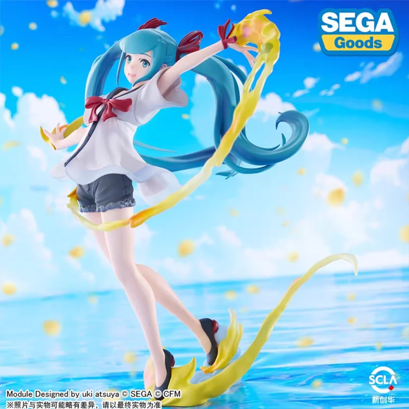 Oryginalna figurka SEGA FIGURIZMa Project DIVA MEGA39's Hatsune Miku Shine TR, model anime, kolekcjonerska lalka, ozdoby, prezenty - dostępna od ręki.