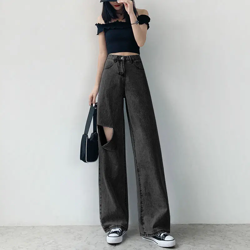 

Women'S Low Rise Jeans Plus Size Big Large Curvy Figure Female Denim Fashion Comfortable Basic Simple Everyday Versatile