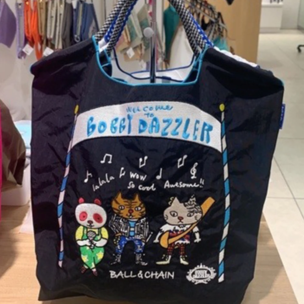 Designer de gato banda tote náilon bolsa de ombro feminina corda alça bolsas e bolsas 2023 marcas shopper sacos para mulheres hobos embreagem