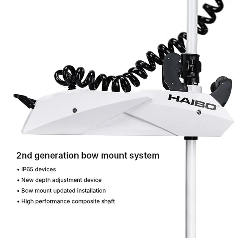 Haibo P70 12V 54in Outboard Motor Electric Thruster Intelligent Control Marine GPS Anchor Wireless Propeller Outboard Engine