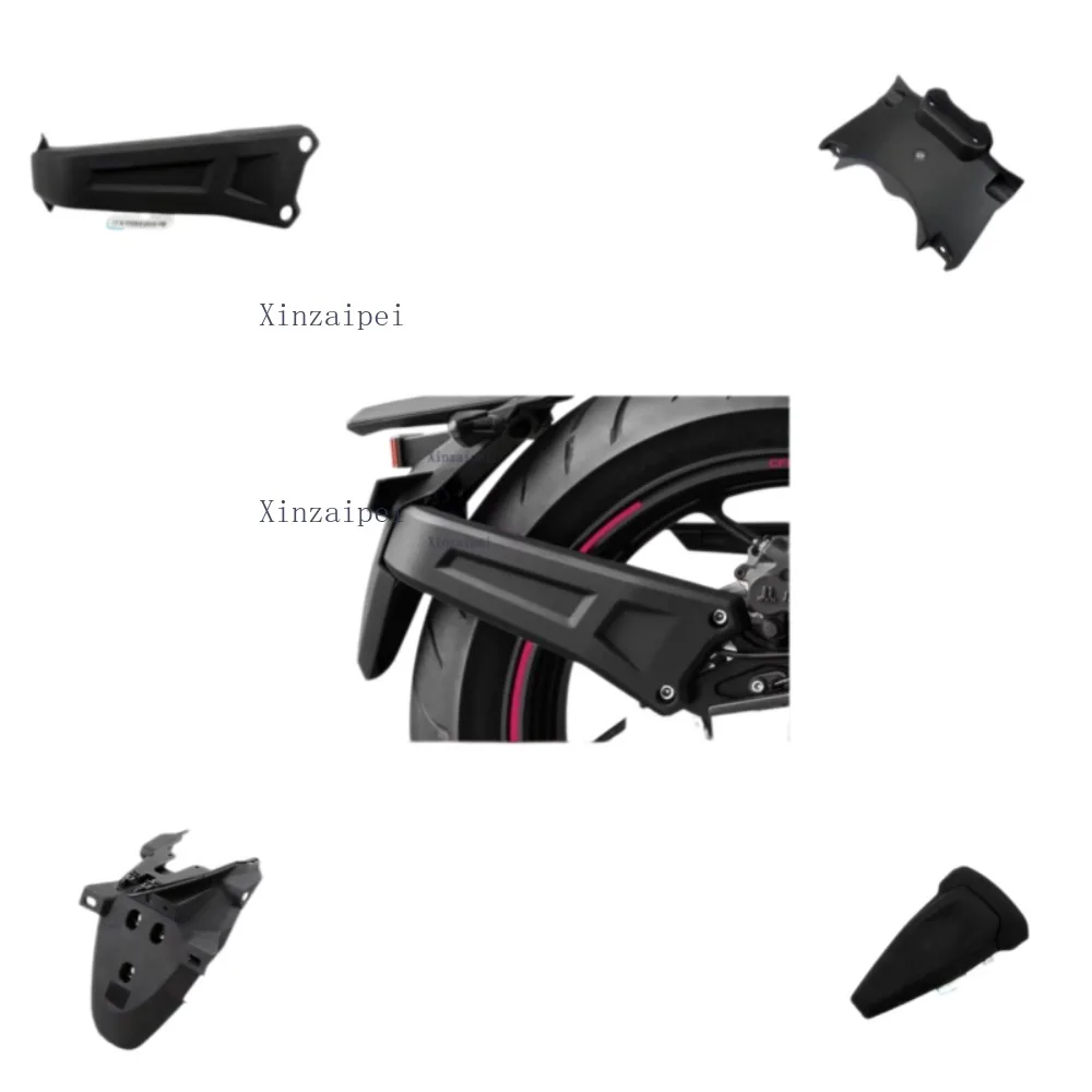 For CFMOTO 800NK Motorcycle Rear Mudguard Parts Accessories License Plate Bracket License Plate Support Frame License Plate Lamp