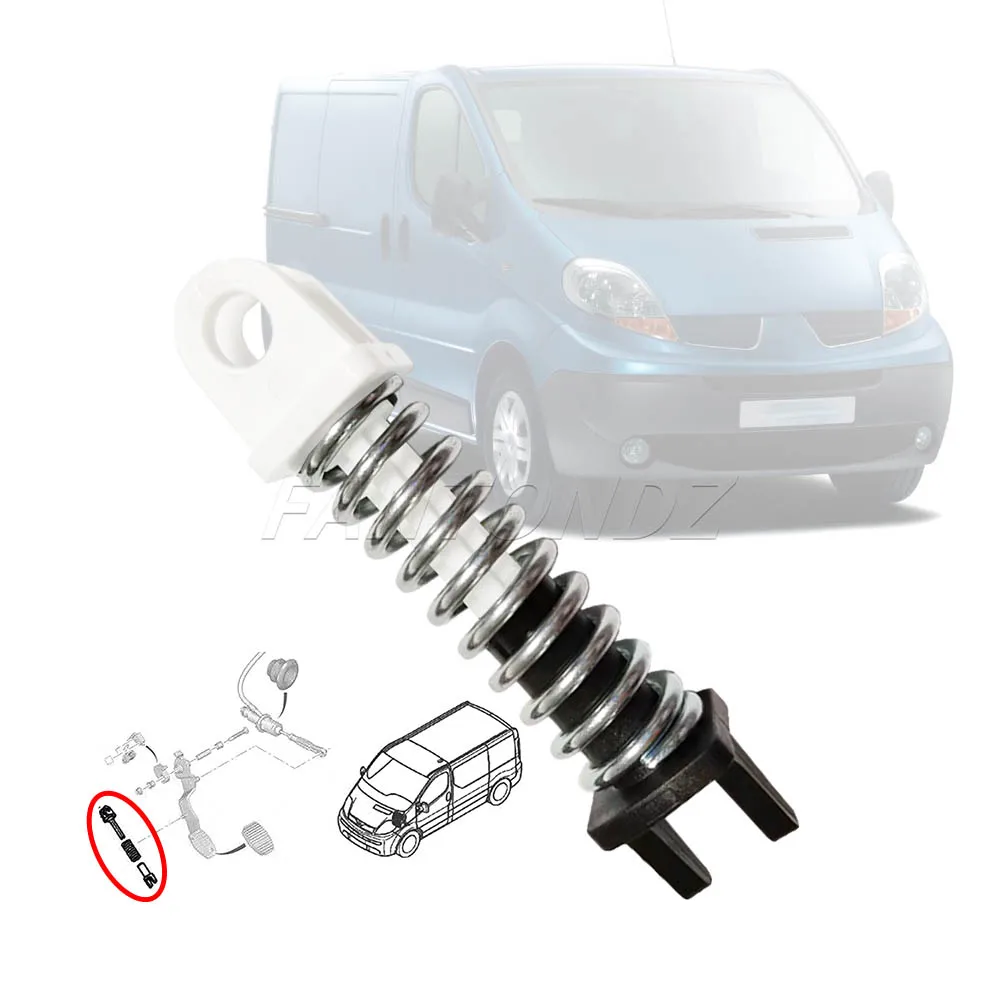 1PC Clutch Pedal Repair Kit Spring Retour Clutch Pedal Assist 7701208109 For Renault Trafic II For Nissan Primastar ABS Interior